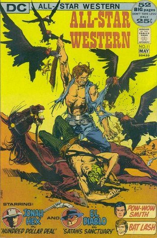 2nd Jonah Hex<br> Cover of All-Star Western (Vol 2) #11. One of 250,000 Vintage American Comics on sale from Krypton!