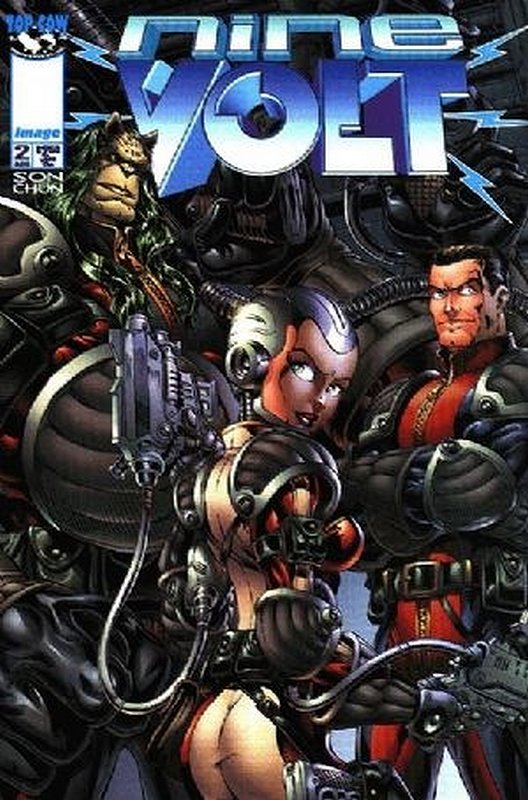 Cover of Nine Volt (Vol 1) #2. One of 250,000 Vintage American Comics on sale from Krypton!