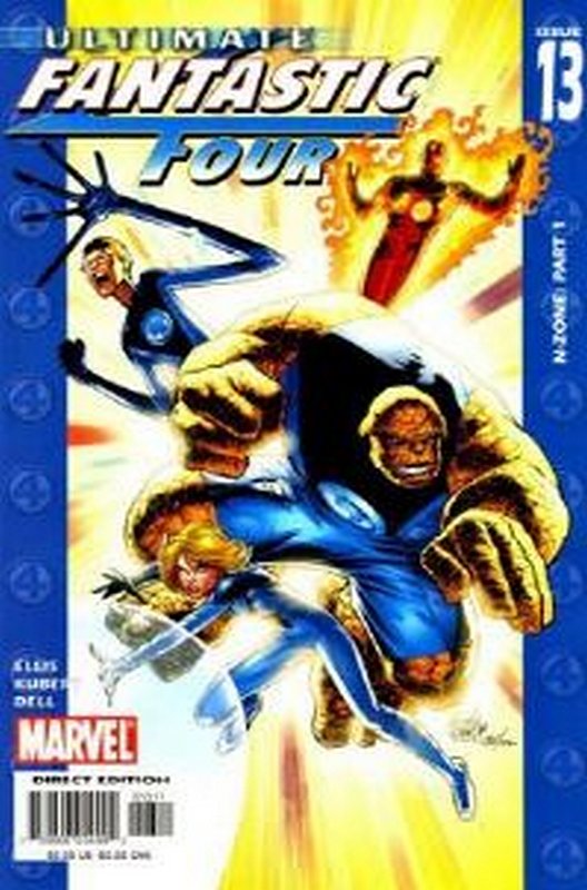 Cover of Ultimate Fantastic Four (Vol 1) #13. One of 250,000 Vintage American Comics on sale from Krypton!