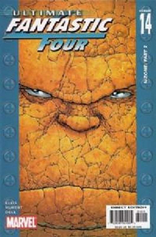 Cover of Ultimate Fantastic Four (Vol 1) #14. One of 250,000 Vintage American Comics on sale from Krypton!