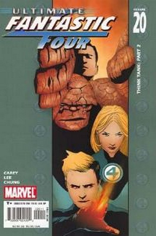 Cover of Ultimate Fantastic Four (Vol 1) #20. One of 250,000 Vintage American Comics on sale from Krypton!