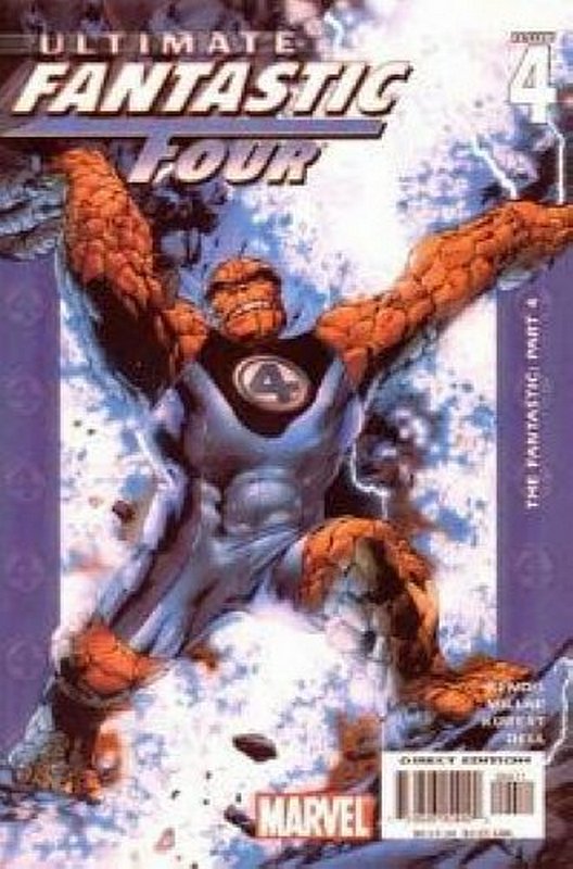 Cover of Ultimate Fantastic Four (Vol 1) #4. One of 250,000 Vintage American Comics on sale from Krypton!