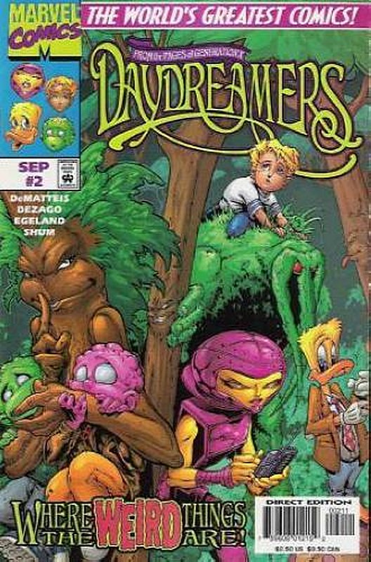 Cover of Daydreamers (1997 Ltd) #2. One of 250,000 Vintage American Comics on sale from Krypton!