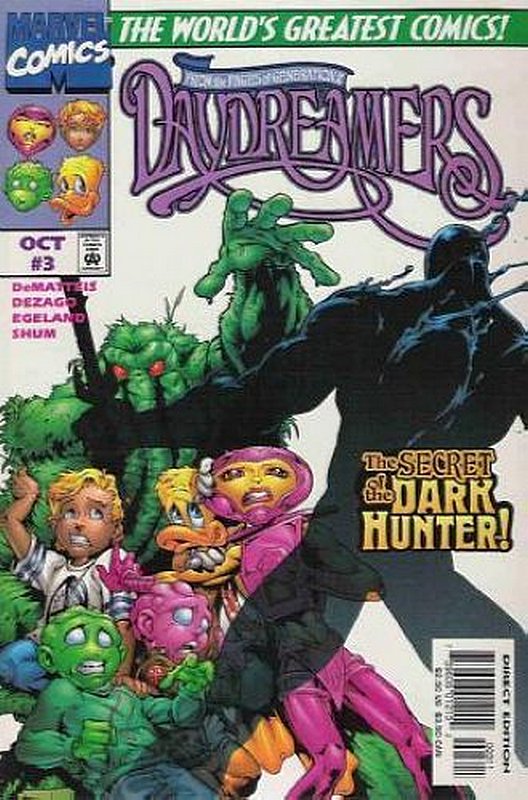 Cover of Daydreamers (1997 Ltd) #3. One of 250,000 Vintage American Comics on sale from Krypton!