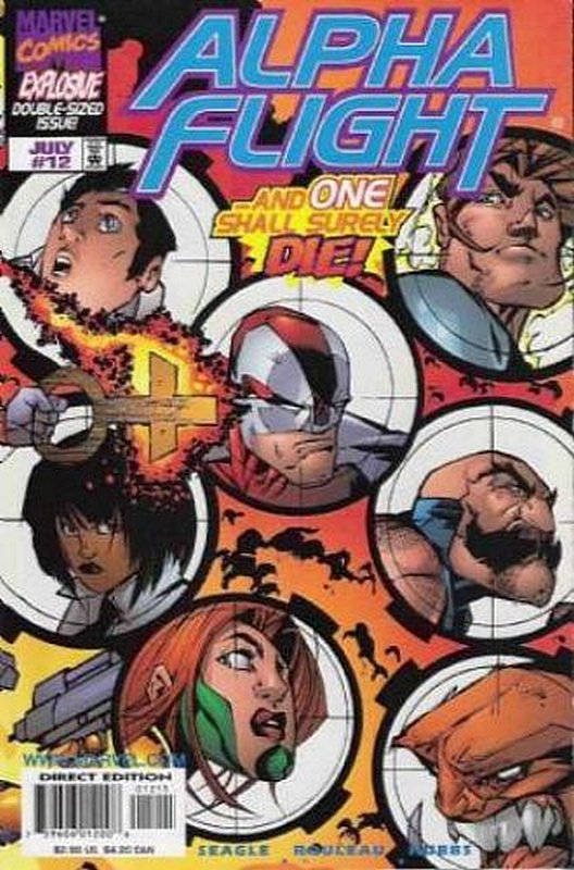 Cover of Alpha Flight (Vol 2) #12. One of 250,000 Vintage American Comics on sale from Krypton!