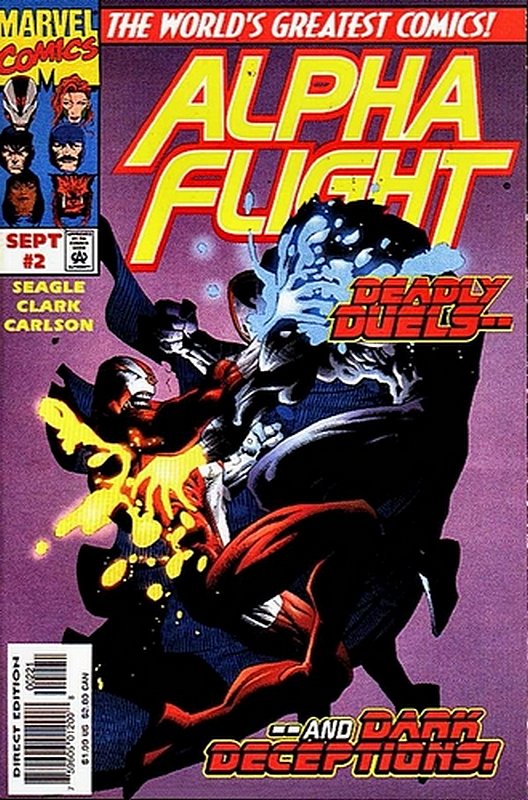 Cover of Alpha Flight (Vol 2) #2. One of 250,000 Vintage American Comics on sale from Krypton!