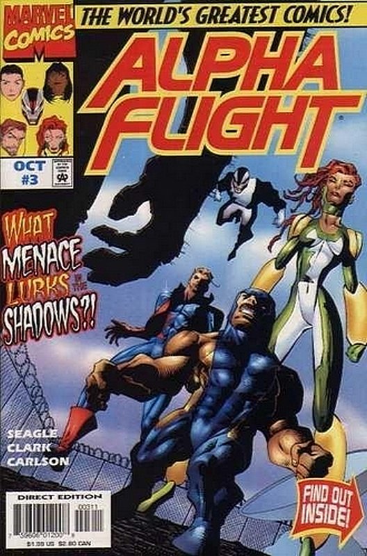 Cover of Alpha Flight (Vol 2) #3. One of 250,000 Vintage American Comics on sale from Krypton!