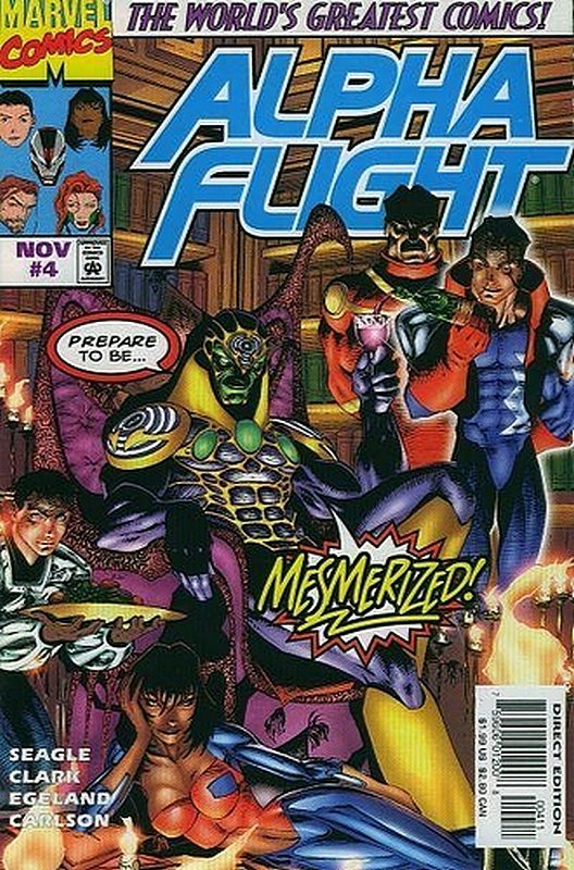 Cover of Alpha Flight (Vol 2) #4. One of 250,000 Vintage American Comics on sale from Krypton!