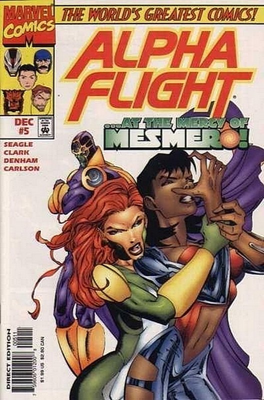 Cover of Alpha Flight (Vol 2) #5. One of 250,000 Vintage American Comics on sale from Krypton!