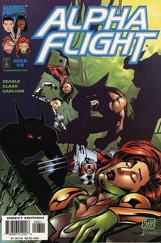 Cover of Alpha Flight (Vol 2) #8. One of 250,000 Vintage American Comics on sale from Krypton!
