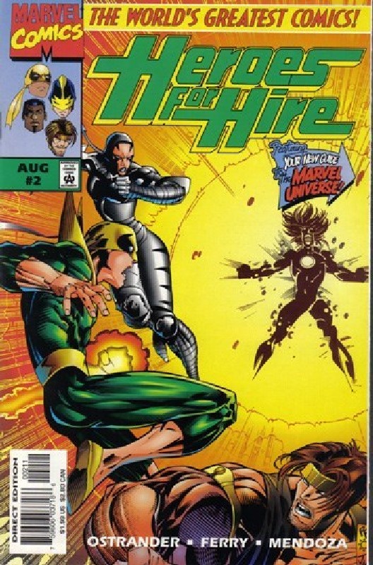 Cover of Heroes for Hire (Vol 1) #2. One of 250,000 Vintage American Comics on sale from Krypton!