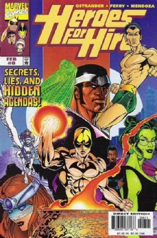 Cover of Heroes for Hire (Vol 1) #8. One of 250,000 Vintage American Comics on sale from Krypton!
