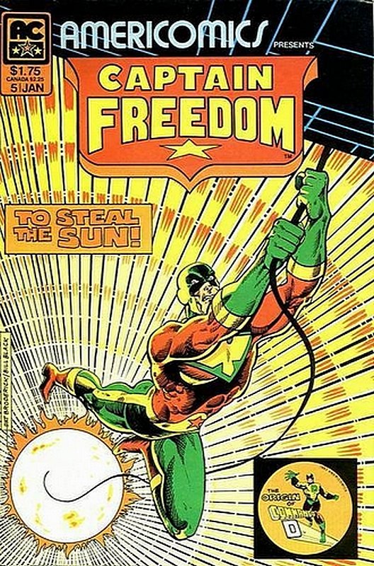 Cover of Americomics (Vol 1) #5. One of 250,000 Vintage American Comics on sale from Krypton!