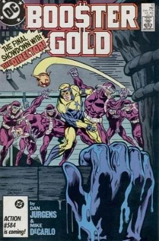 Cover of Booster Gold (Vol 1) #12. One of 250,000 Vintage American Comics on sale from Krypton!
