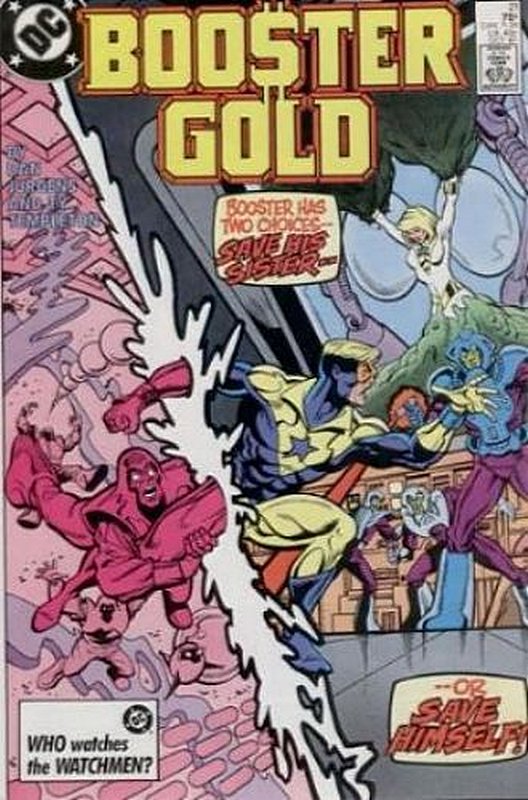 Cover of Booster Gold (Vol 1) #21. One of 250,000 Vintage American Comics on sale from Krypton!