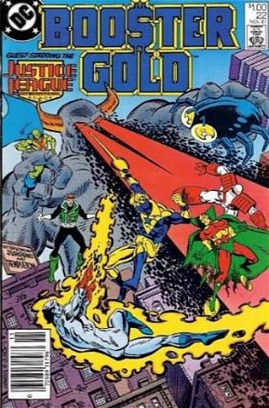 Cover of Booster Gold (Vol 1) #22. One of 250,000 Vintage American Comics on sale from Krypton!