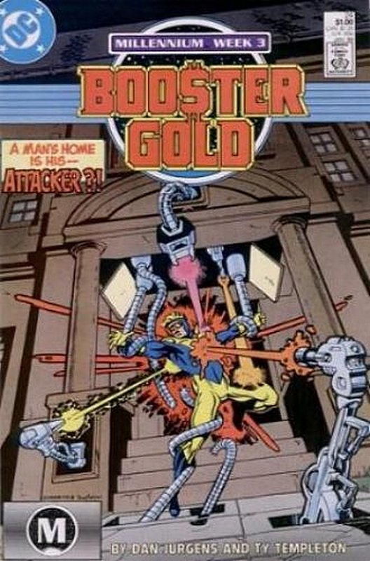 Cover of Booster Gold (Vol 1) #24. One of 250,000 Vintage American Comics on sale from Krypton!