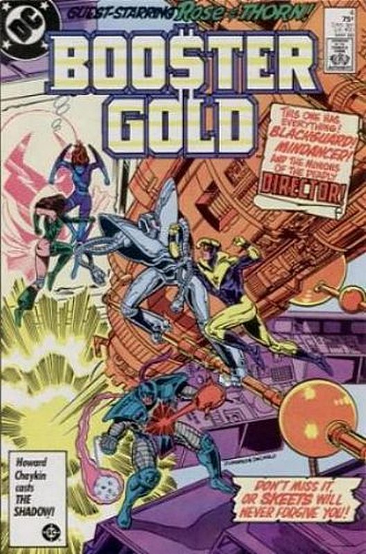 Cover of Booster Gold (Vol 1) #4. One of 250,000 Vintage American Comics on sale from Krypton!