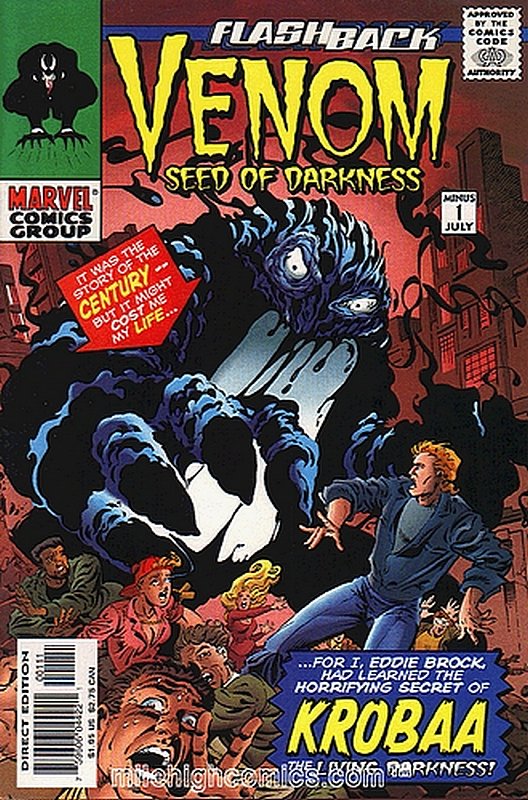 Cover of Venom: Seed of Darkness #-1. One of 250,000 Vintage American Comics on sale from Krypton!