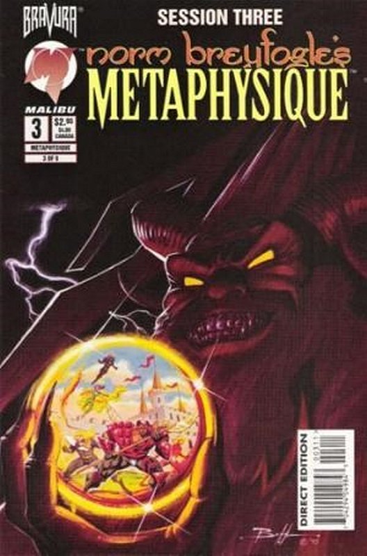 Cover of Metaphysique (1995 Ltd) #3. One of 250,000 Vintage American Comics on sale from Krypton!