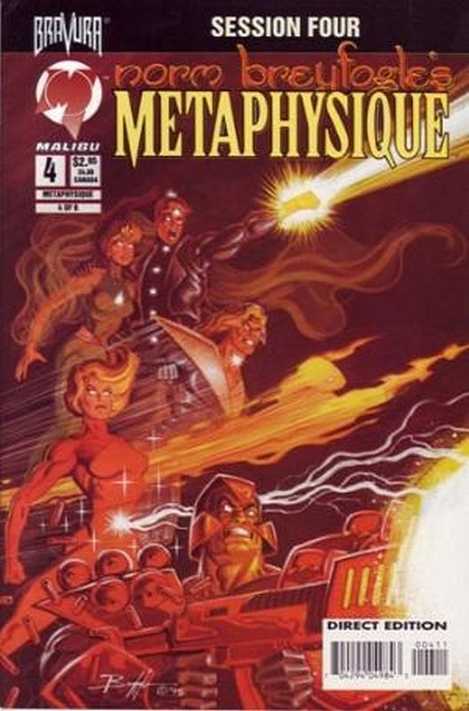 Cover of Metaphysique (1995 Ltd) #4. One of 250,000 Vintage American Comics on sale from Krypton!