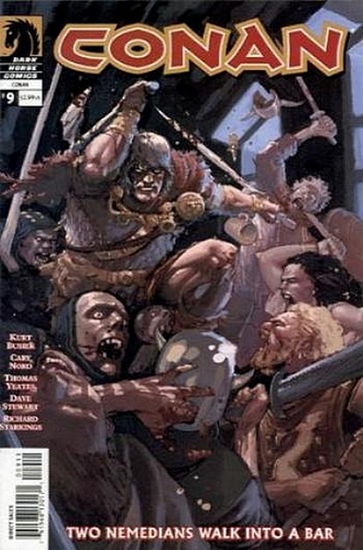 Cover of Conan (Dark Horse) (Vol 1) #9. One of 250,000 Vintage American Comics on sale from Krypton!