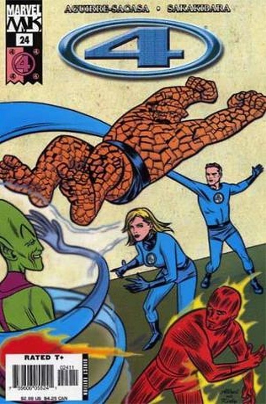 Cover of Marvel Knights: Four (Vol 1) #24. One of 250,000 Vintage American Comics on sale from Krypton!
