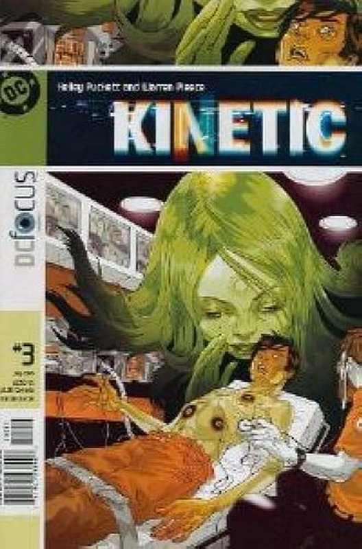 Cover of Kinetic (Vol 1) #3. One of 250,000 Vintage American Comics on sale from Krypton!