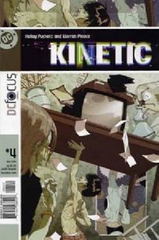 Cover of Kinetic (Vol 1) #4. One of 250,000 Vintage American Comics on sale from Krypton!