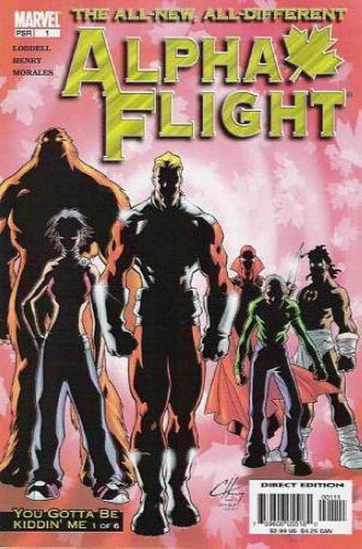 Cover of Alpha Flight (Vol 3) #1. One of 250,000 Vintage American Comics on sale from Krypton!