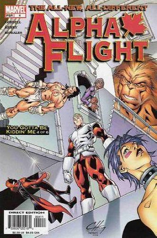 Cover of Alpha Flight (Vol 3) #4. One of 250,000 Vintage American Comics on sale from Krypton!