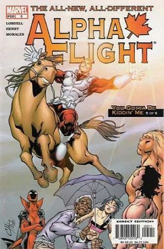 Cover of Alpha Flight (Vol 3) #5. One of 250,000 Vintage American Comics on sale from Krypton!