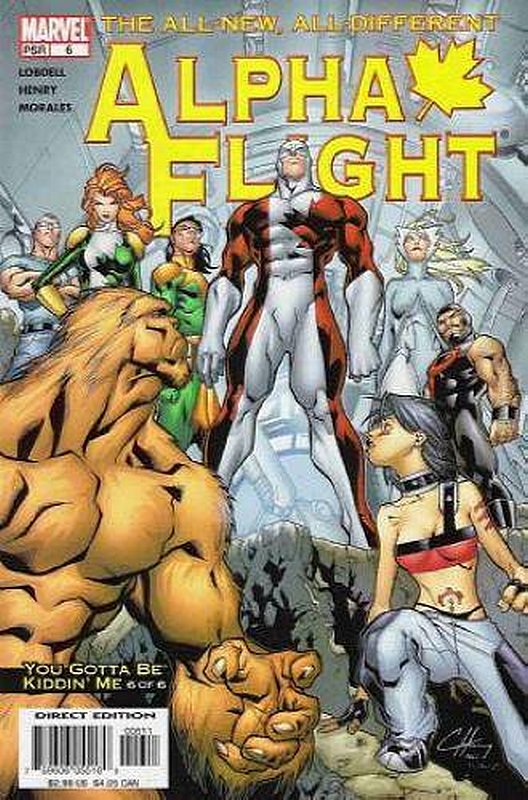 Cover of Alpha Flight (Vol 3) #6. One of 250,000 Vintage American Comics on sale from Krypton!