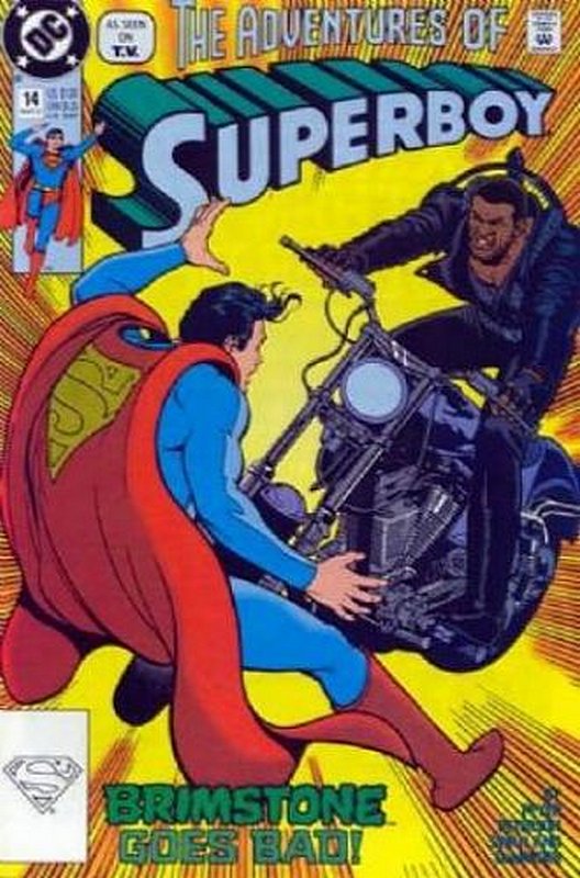 Cover of Superboy (Vol 2) #14. One of 250,000 Vintage American Comics on sale from Krypton!