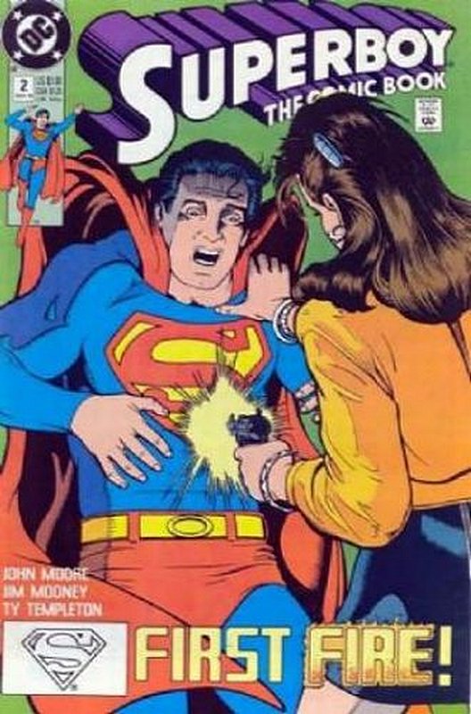 Cover of Superboy (Vol 2) #2. One of 250,000 Vintage American Comics on sale from Krypton!