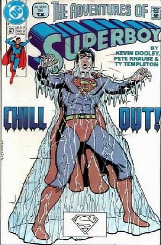 Cover of Superboy (Vol 2) #21. One of 250,000 Vintage American Comics on sale from Krypton!