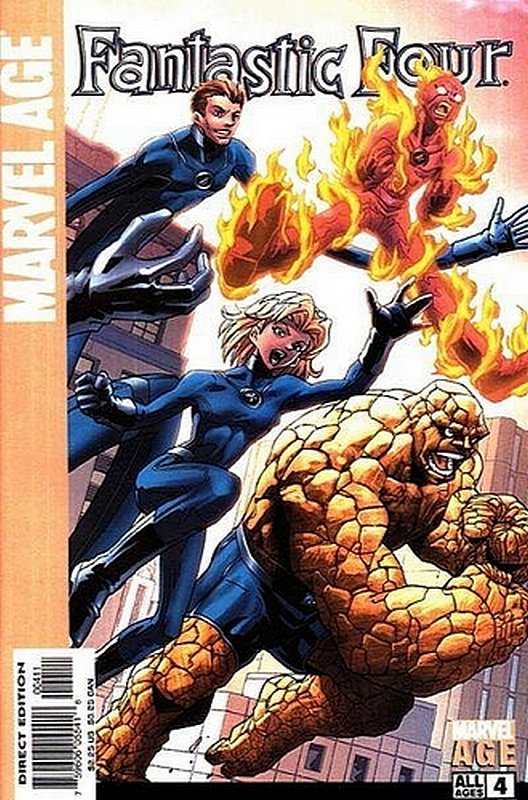 Cover of Marvel Age: Fantastic Four (Vol 1) #4. One of 250,000 Vintage American Comics on sale from Krypton!