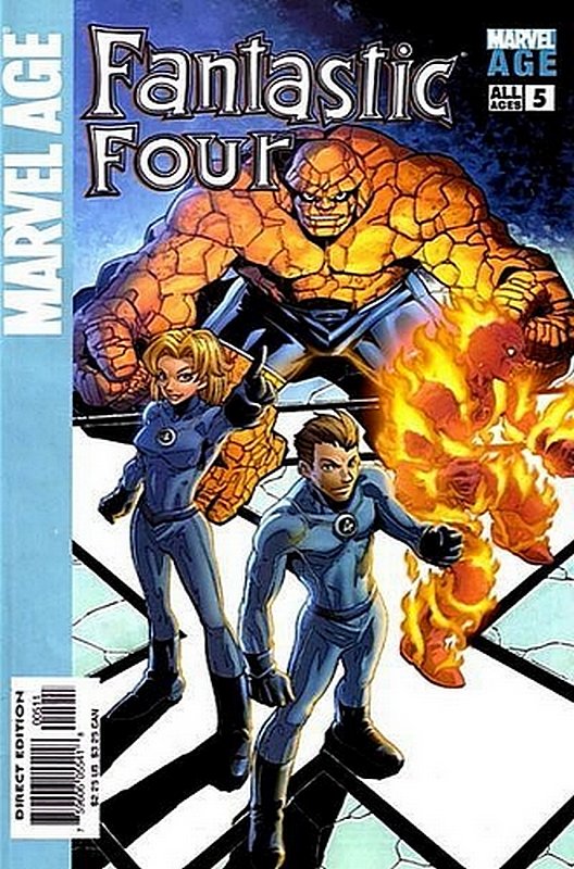 Cover of Marvel Age: Fantastic Four (Vol 1) #5. One of 250,000 Vintage American Comics on sale from Krypton!