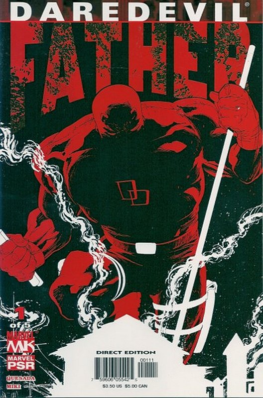 Cover of Daredevil: Father (2004 Ltd) #1. One of 250,000 Vintage American Comics on sale from Krypton!