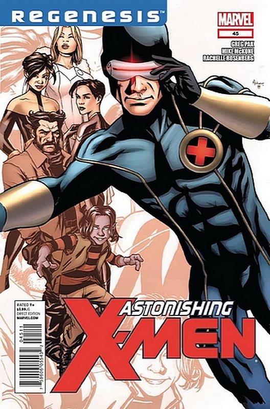 Cover of Astonishing X-Men (Vol 1) #45. One of 250,000 Vintage American Comics on sale from Krypton!