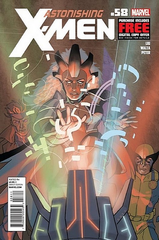Cover of Astonishing X-Men (Vol 1) #58. One of 250,000 Vintage American Comics on sale from Krypton!