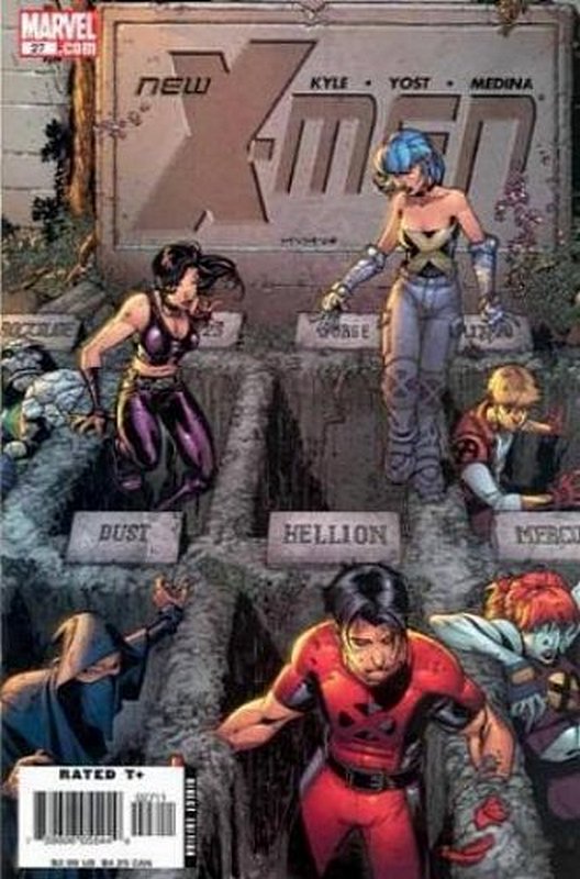 Cover of New X-Men (Academy X) #27. One of 250,000 Vintage American Comics on sale from Krypton!