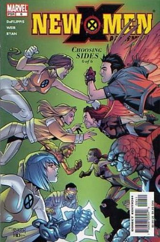 Cover of New X-Men (Academy X) #6. One of 250,000 Vintage American Comics on sale from Krypton!