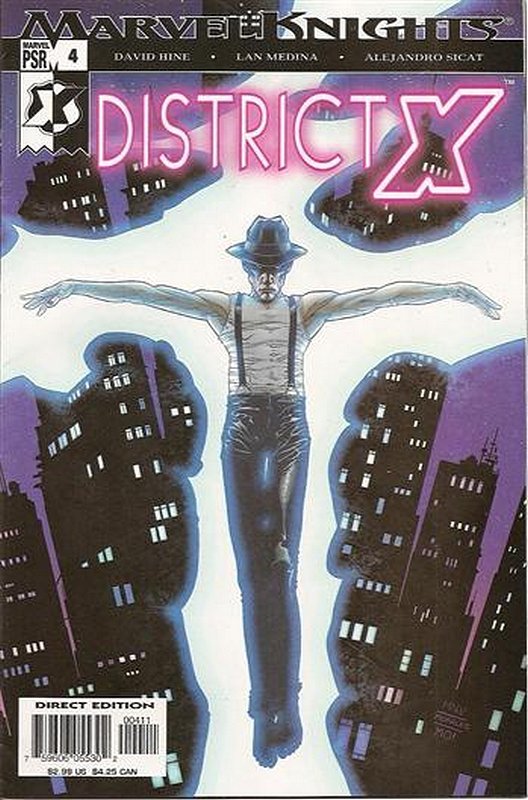 Cover of District X (Vol 1) #4. One of 250,000 Vintage American Comics on sale from Krypton!