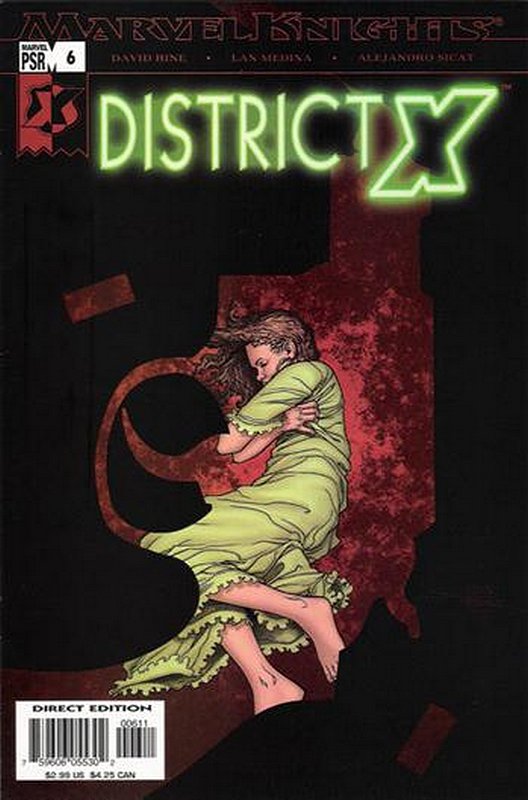 Cover of District X (Vol 1) #6. One of 250,000 Vintage American Comics on sale from Krypton!