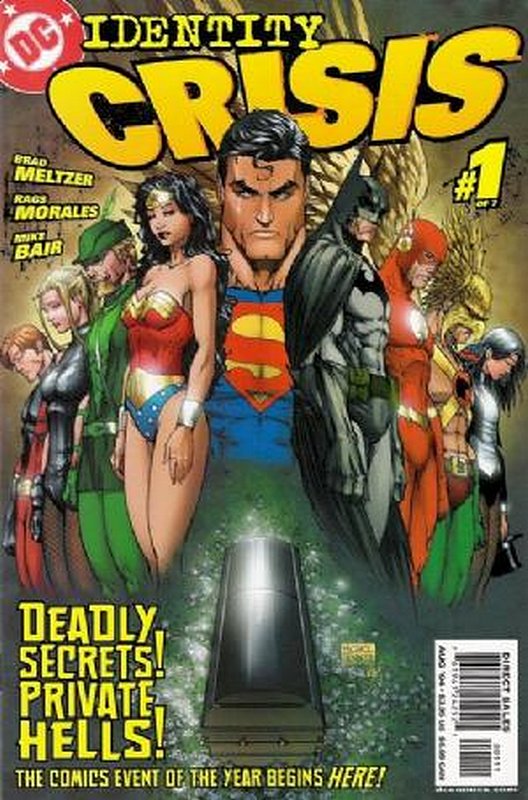 Cover of Identity Crisis (2004 Ltd) #1. One of 250,000 Vintage American Comics on sale from Krypton!