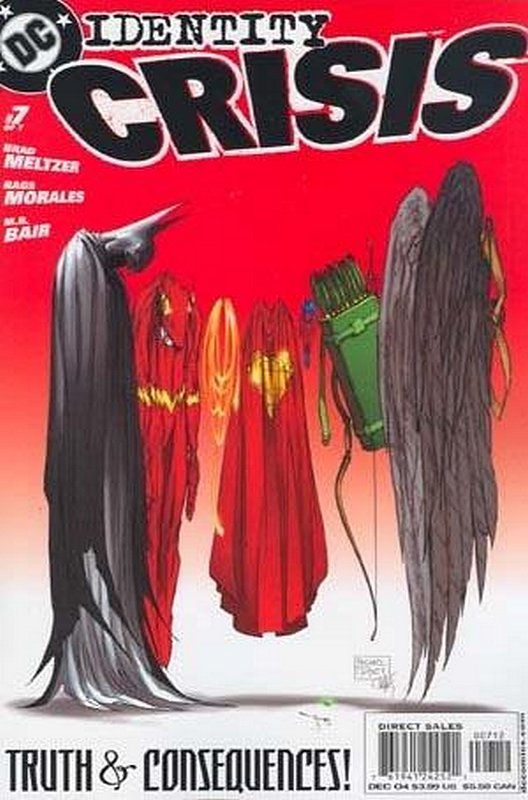 Cover of Identity Crisis (2004 Ltd) #7. One of 250,000 Vintage American Comics on sale from Krypton!
