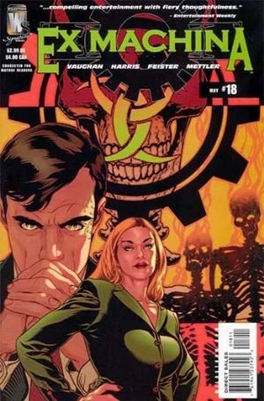 Cover of Ex Machina (Vol 1) #18. One of 250,000 Vintage American Comics on sale from Krypton!