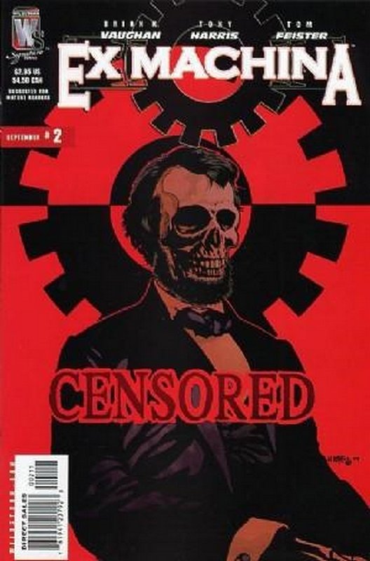Cover of Ex Machina (Vol 1) #2. One of 250,000 Vintage American Comics on sale from Krypton!