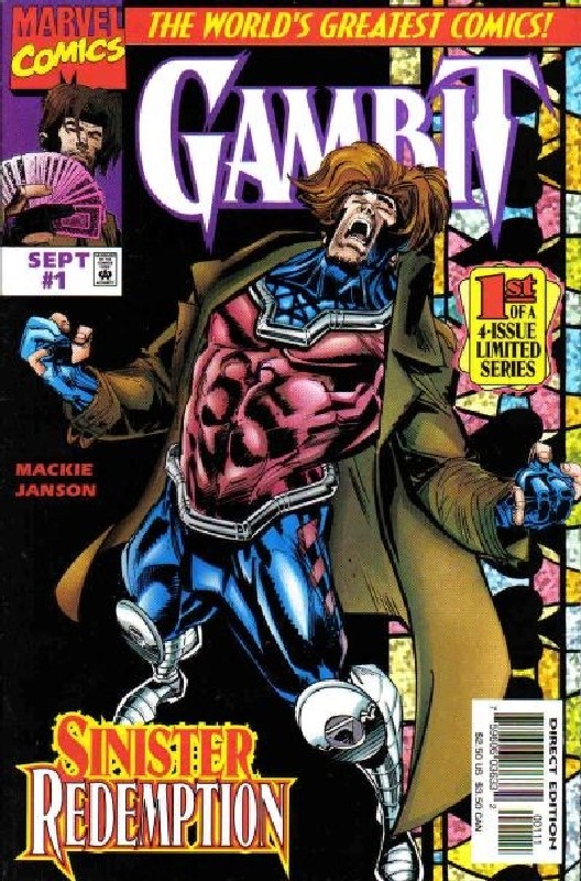 Cover of Gambit (1997 Ltd) #1. One of 250,000 Vintage American Comics on sale from Krypton!